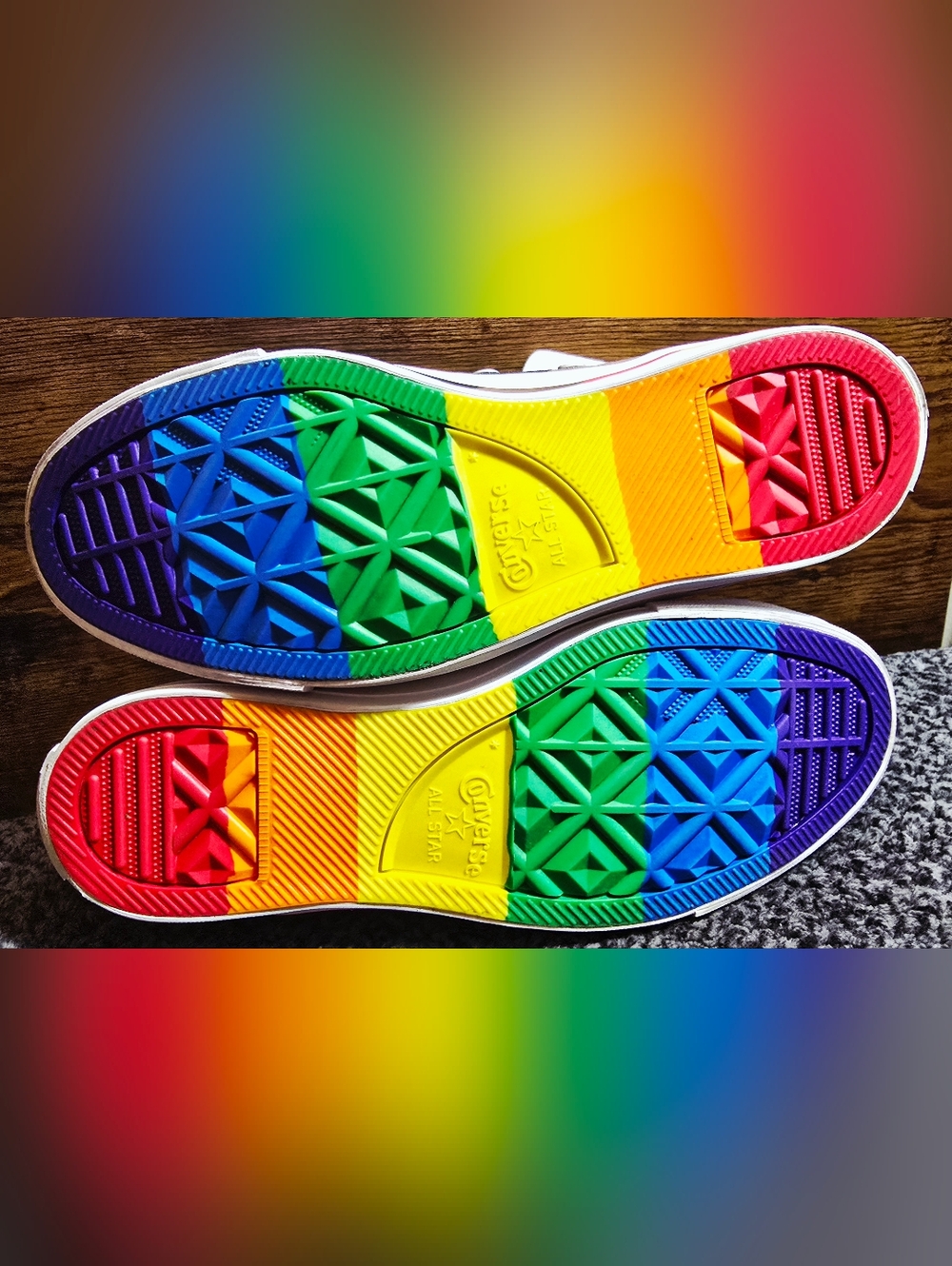 Converse Chuck Taylor All Star Pride High Tops – “More Color, More Pride”Edition - Picture 3 of 10